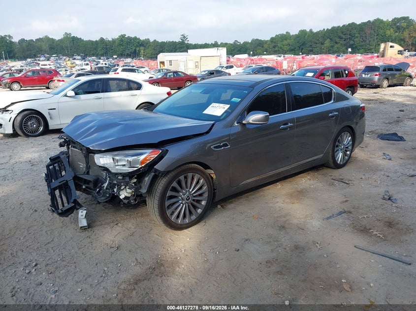 Vin: knalw4d49g6031400, lot: 46626998, kia k900 luxury 5.0l 20162