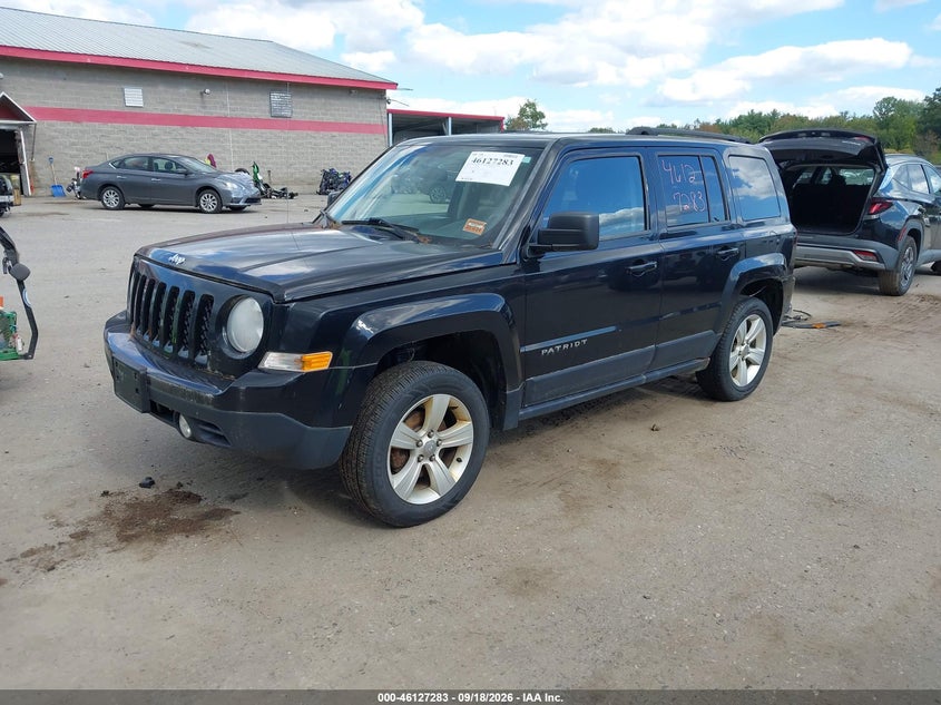 Vin: 1c4njrfb8ed693688, lot: 46627003, jeep patriot latitude 20142