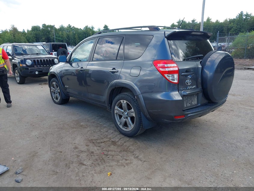 Vin: jtmrf4dv7ad029301, lot: 46627005, toyota rav4 sport 20103