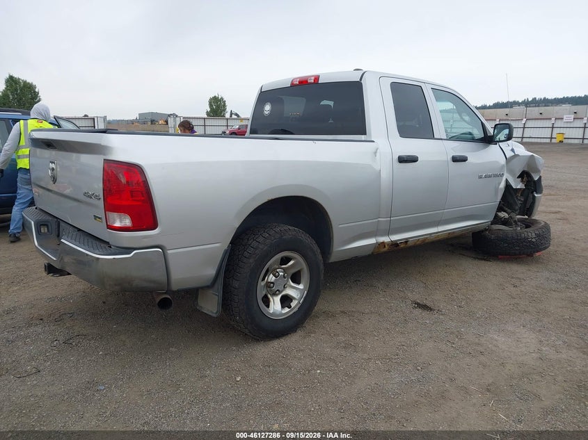 Vin: 1c6rd7fp0cs111057, lot: 46627007, ram 1500 st 20124