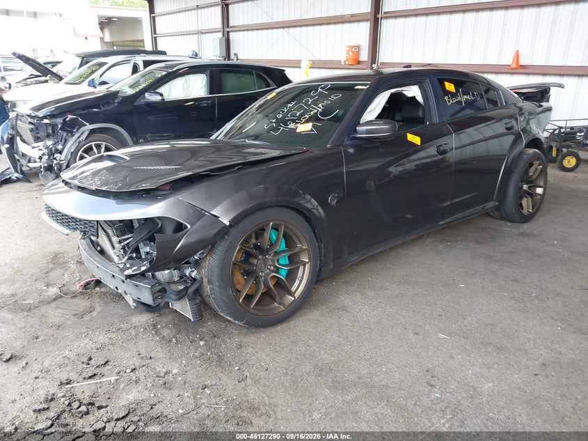 Vin: 2c3cdxl90lh204015, lot: 46627010, dodge charger srt hellcat rwd 20202