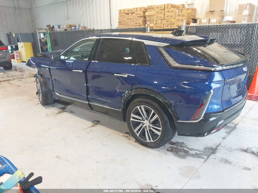 Vin: 1gykpsrk5rz131285, lot: 46627015, cadillac lyriq luxury w/1se 20243
