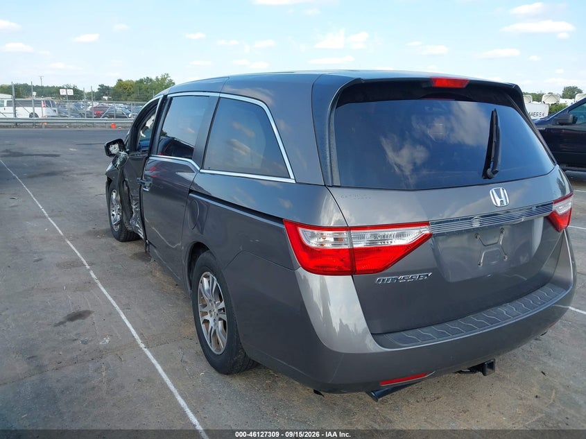 Vin: 5fnrl5h41bb081968, lot: 46627029, honda odyssey ex 20113