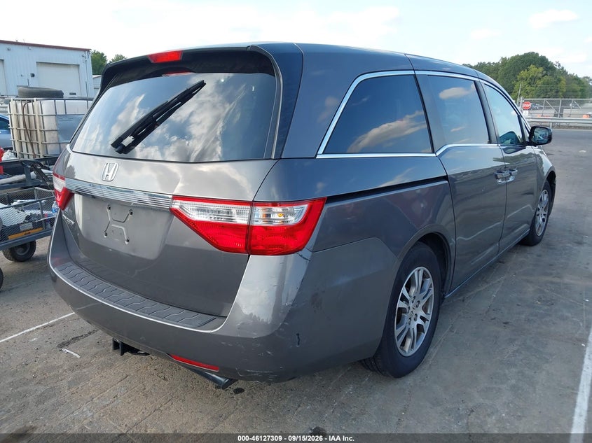 Vin: 5fnrl5h41bb081968, lot: 46627029, honda odyssey ex 20114