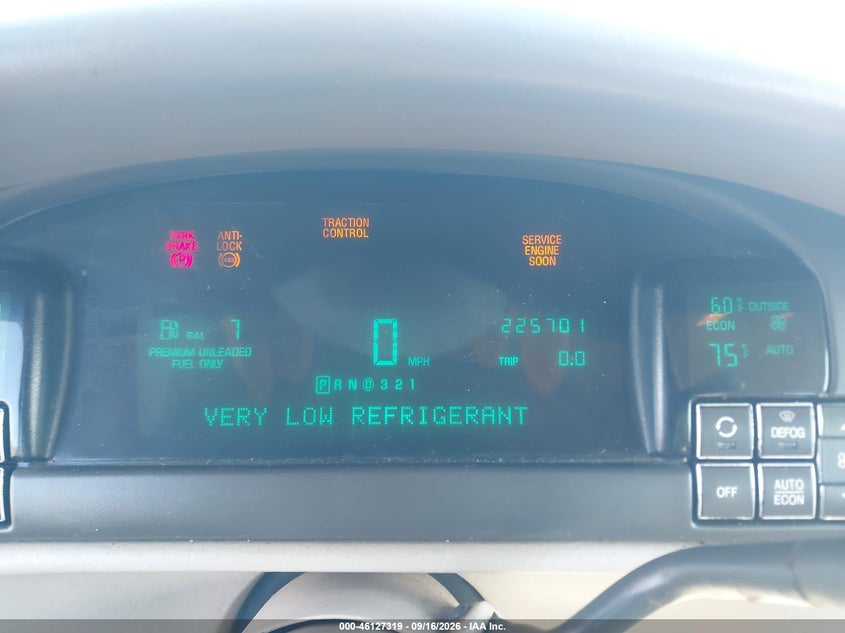 CADILLAC DEVILLE 1997 VIN 1G6KD54Y6VU290810