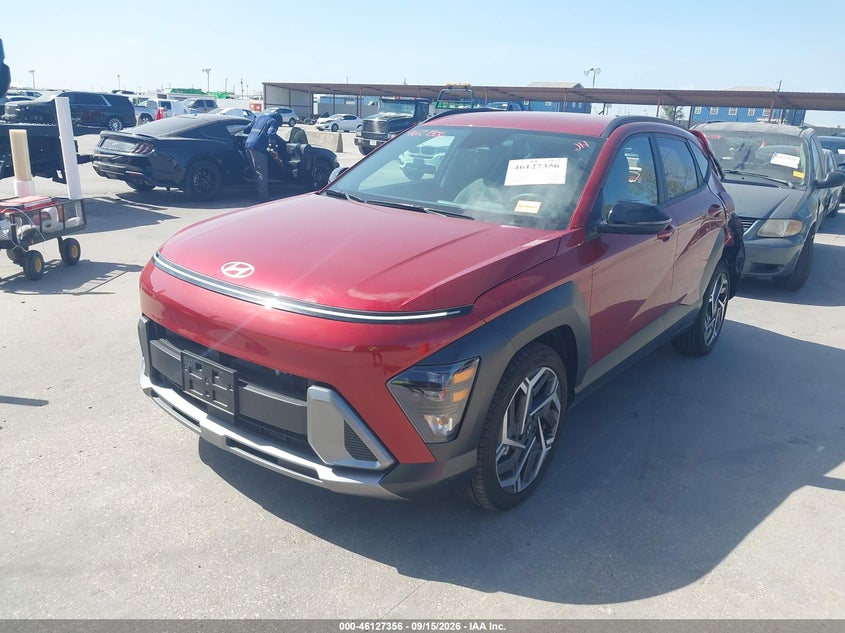 2026 Hyundai Kona, Rear, IAAI, VIN KM8HD3A35TU439639 — photo 2