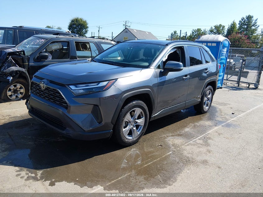 Vin: jtmmwrfv0sd604473, lot: 46627122, toyota rav4 hybrid le 20252