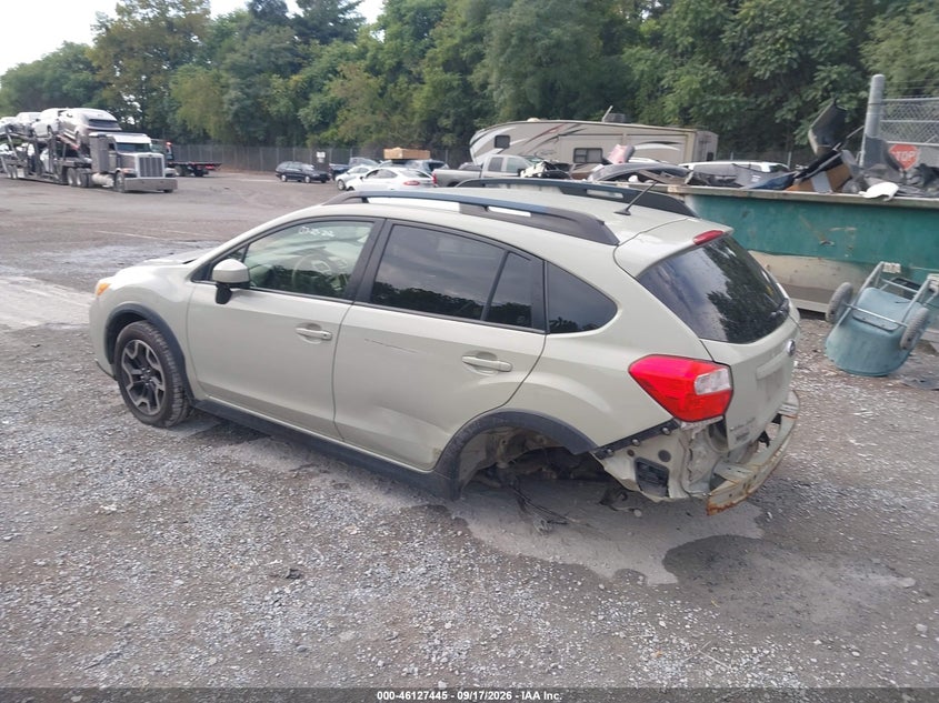 Vin: jf2gpabc2h8252659, lot: 46627165, subaru crosstrek 2.0i premium 20173