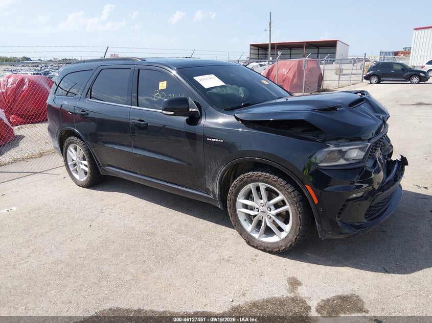 Vin: 1c4sdjct1pc553726, lot: 46627171, dodge durango r/t plus awd 2023 img_1