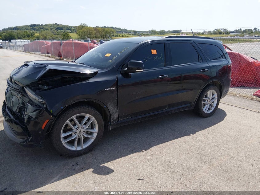 Vin: 1c4sdjct1pc553726, lot: 46627171, dodge durango r/t plus awd 20232