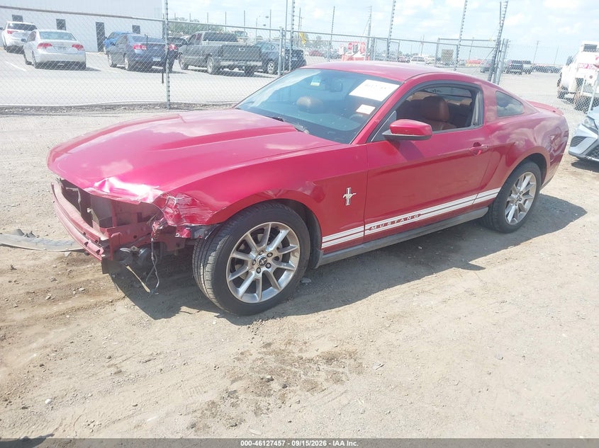 Vin: 1zvbp8an3a5144026, lot: 46627177, ford mustang v6 premium 20102