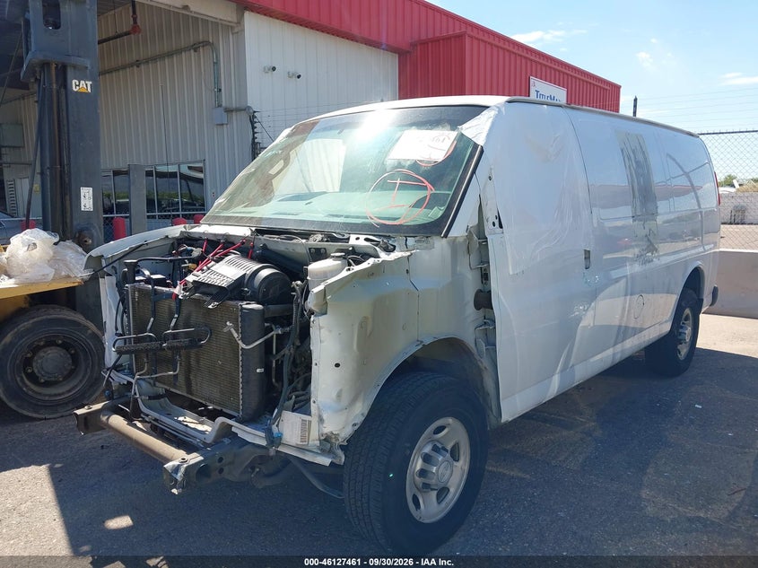 CHEVROLET EXPRESS 2500 2017 VIN 1GCWGAFF3H1105046