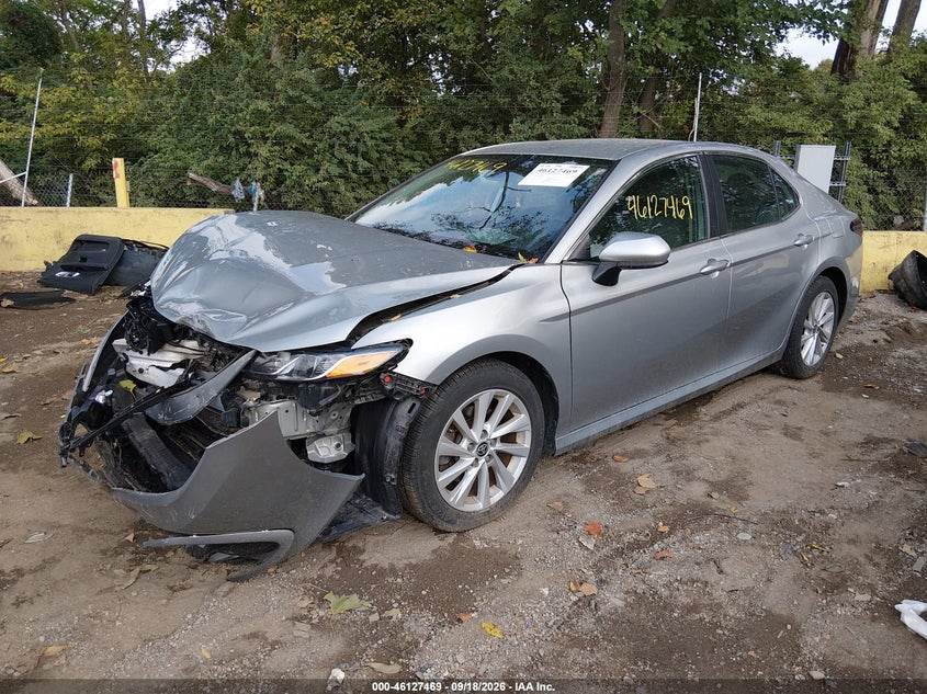 Vin: 4t1c11akxmu485659, lot: 46627190, toyota camry le 20212