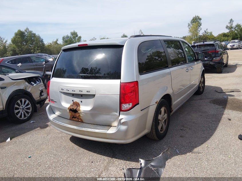 Vin: 2c4rdgcg1cr394874, lot: 46627210, dodge grand caravan sxt 20124