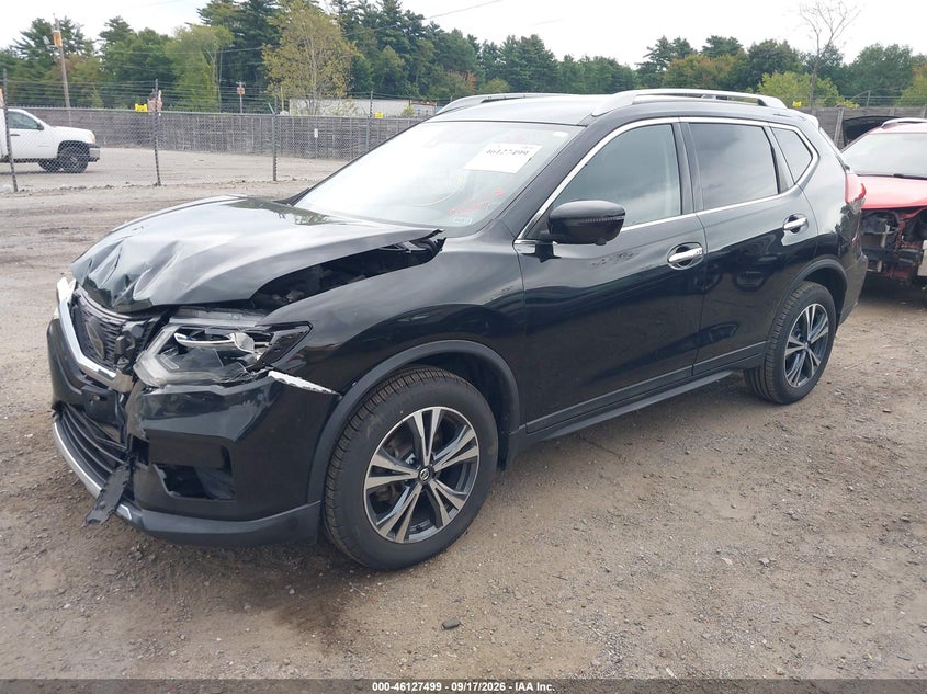 Vin: 5n1at2mv8kc770697, lot: 46627219, nissan rogue sv 20192