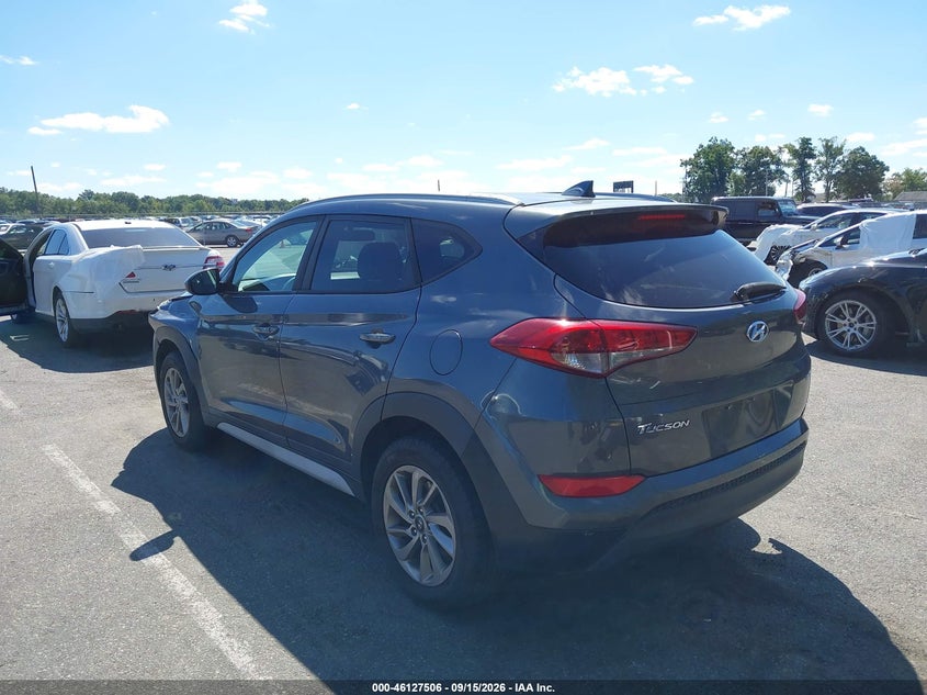 Vin: km8j3ca48ju669248, lot: 46627227, hyundai tucson sel 20183