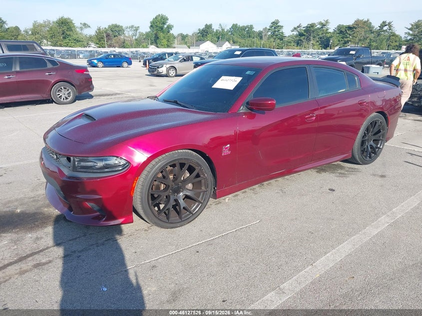 Vin: 2c3cdxgj9kh522671, lot: 46627246, dodge charger scat pack rwd 20192