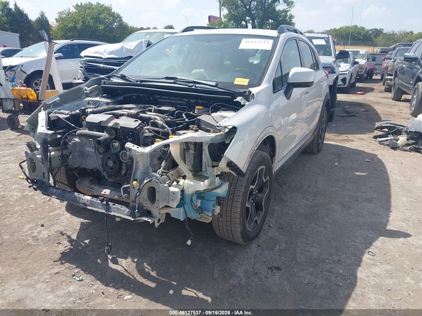Vin: jf2gpagc1e8291084, lot: 46627257, subaru xv crosstrek 2.0i limited 20142