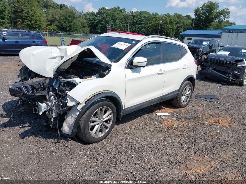 Vin: jn1bj1cp1hw019253, lot: 46627280, nissan rogue sport sv 20172