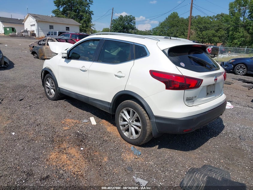 Vin: jn1bj1cp1hw019253, lot: 46627280, nissan rogue sport sv 20173