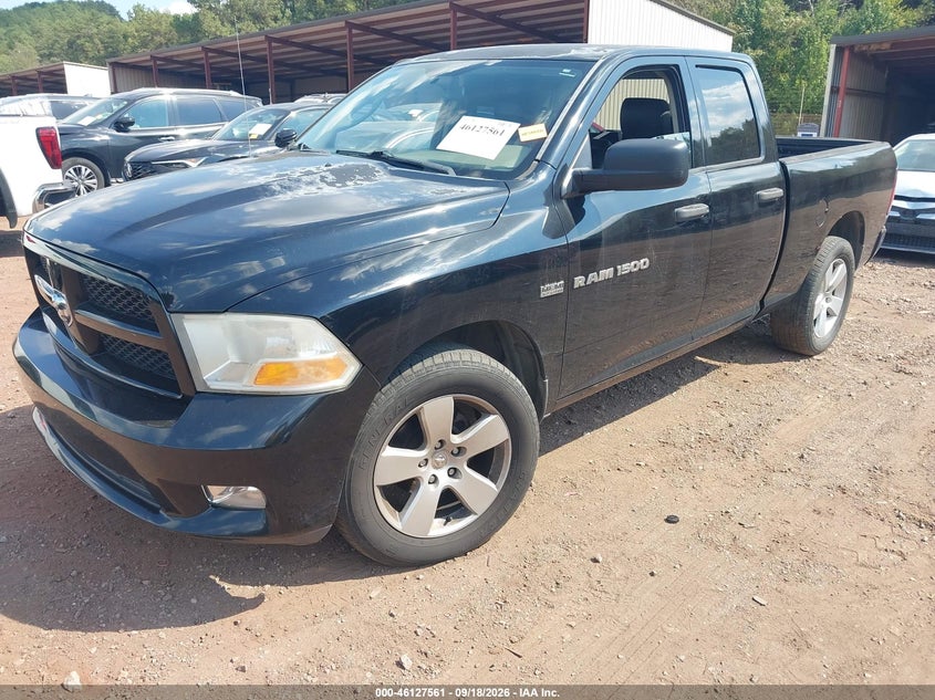 Vin: 1c6rd6ft8cs197242, lot: 46627281, ram 1500 express 20122