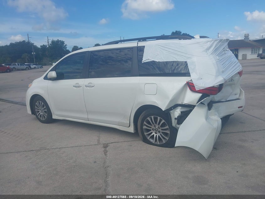 Vin: 5tdyz3dc4ls086736, lot: 46627285, toyota sienna xle 20203
