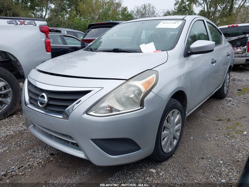 Vin: 3n1cn7ap1gl843501, lot: 46627287, nissan versa 1.6 s+ 20162