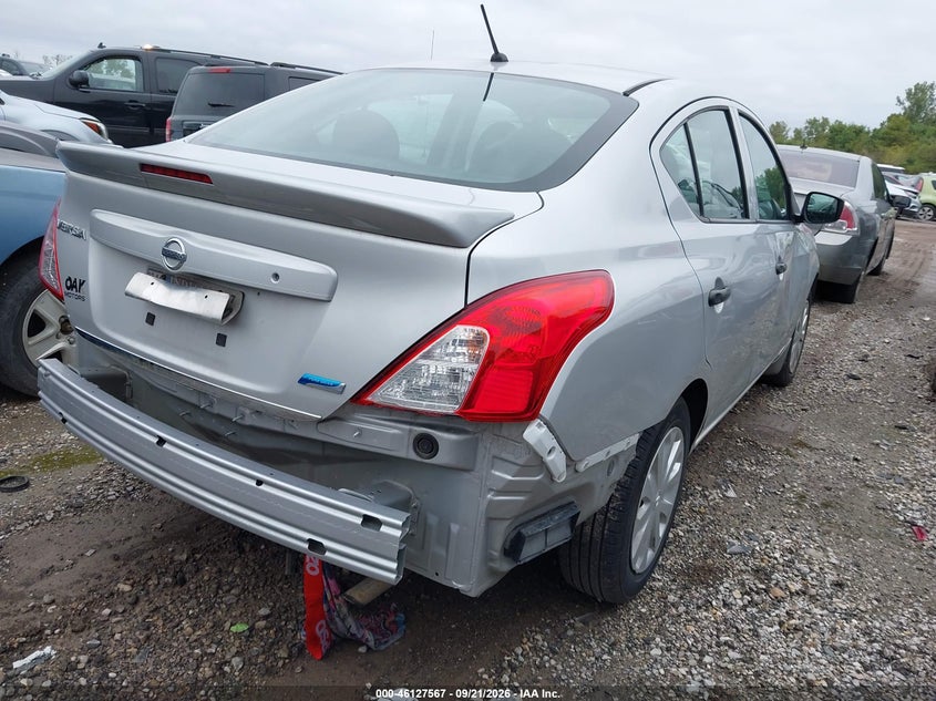 Vin: 3n1cn7ap1gl843501, lot: 46627287, nissan versa 1.6 s+ 20164
