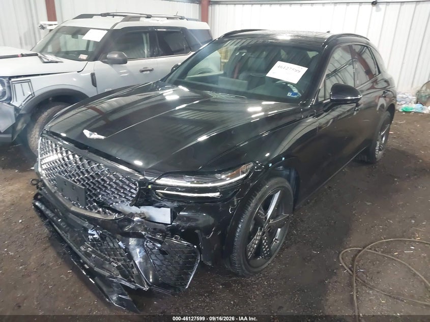 Vin: kmumadtb0pu102952, lot: 46627319, genesis gv70 2.5t awd 20232