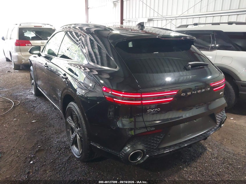 Vin: kmumadtb0pu102952, lot: 46627319, genesis gv70 2.5t awd 20233