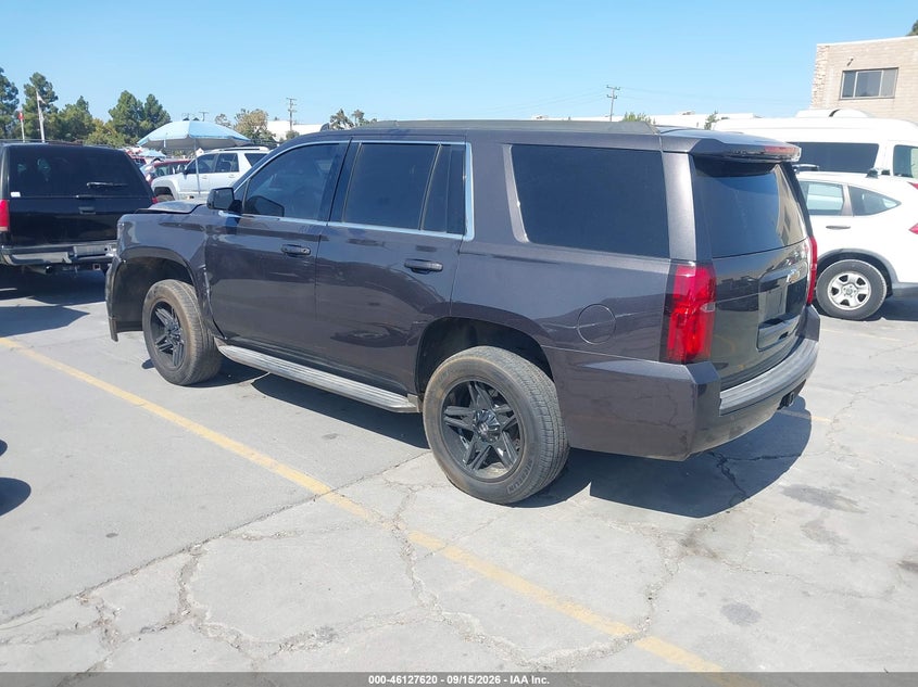 Vin: 1gnskakc1gr239473, lot: 46627340, chevrolet tahoe ls 20163