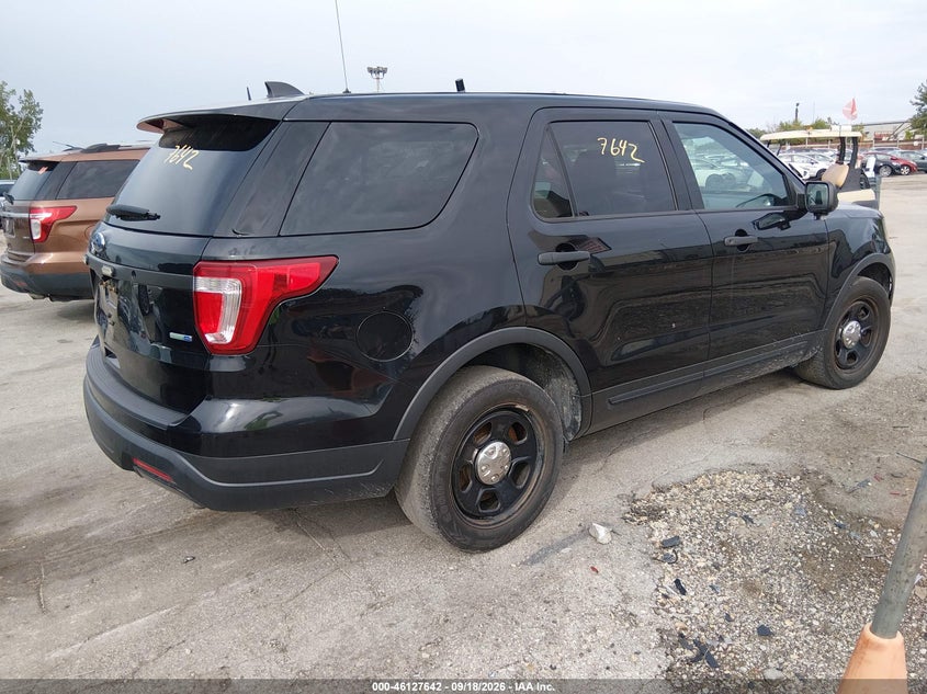 Vin: 1fm5k8ar4kga29308, lot: 46627362, ford police interceptor utility 20194