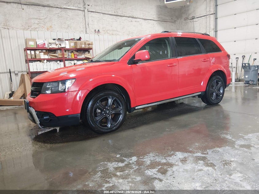 Vin: 3c4pddgg2kt811012, lot: 46627378, dodge journey crossroad awd 20192