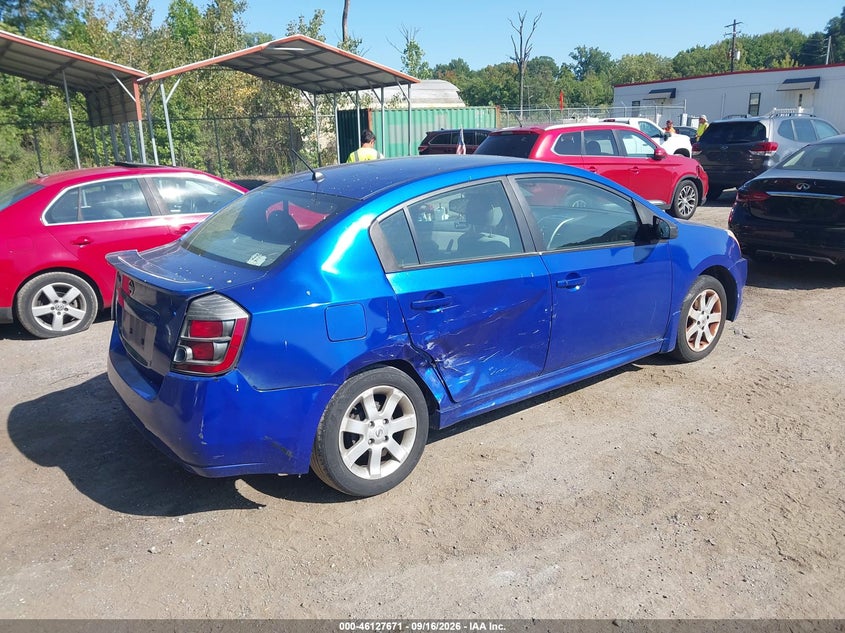 Vin: 3n1ab6ap9al725617, lot: 46627391, nissan sentra 2.0sr 20104