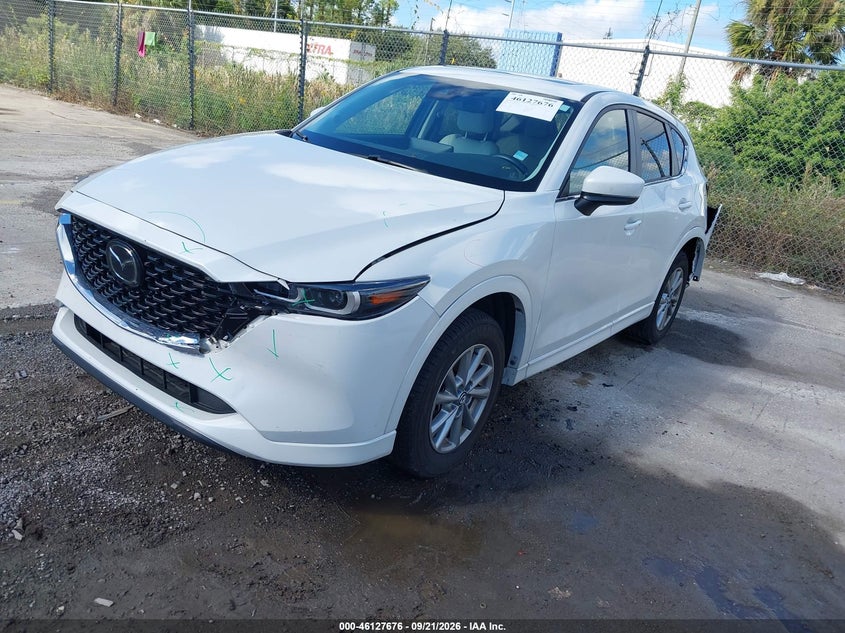 Vin: jm3kfbclxs0553239, lot: 46627396, mazda cx-5 2.5 s preferred 20252