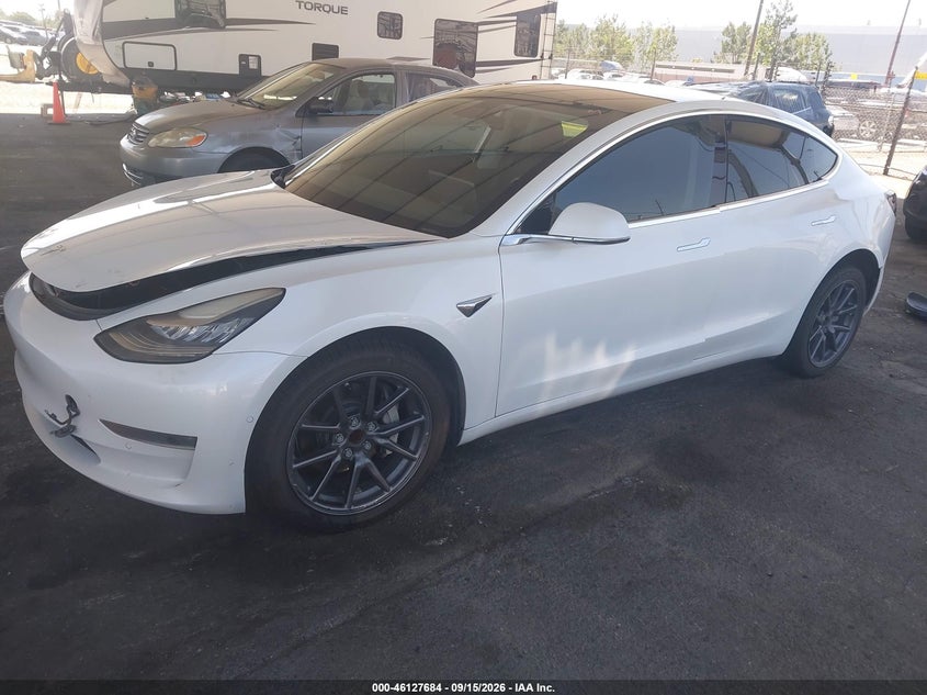 Vin: 5yj3e1ea6jf162143, lot: 46627404, tesla model 3 20182