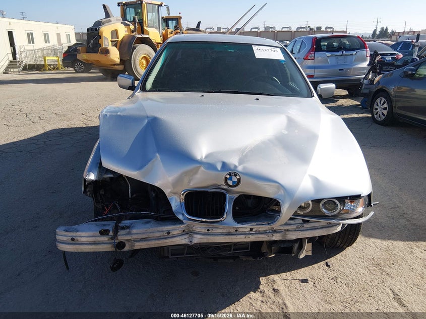 BMW 525IA 2001 VIN WBADT43451GF58451