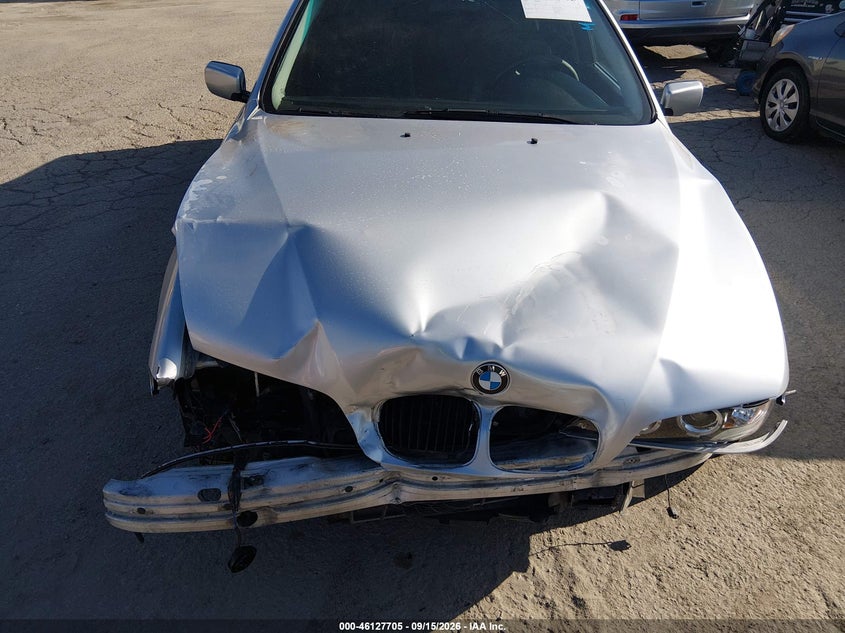 BMW 525IA 2001 VIN WBADT43451GF58451