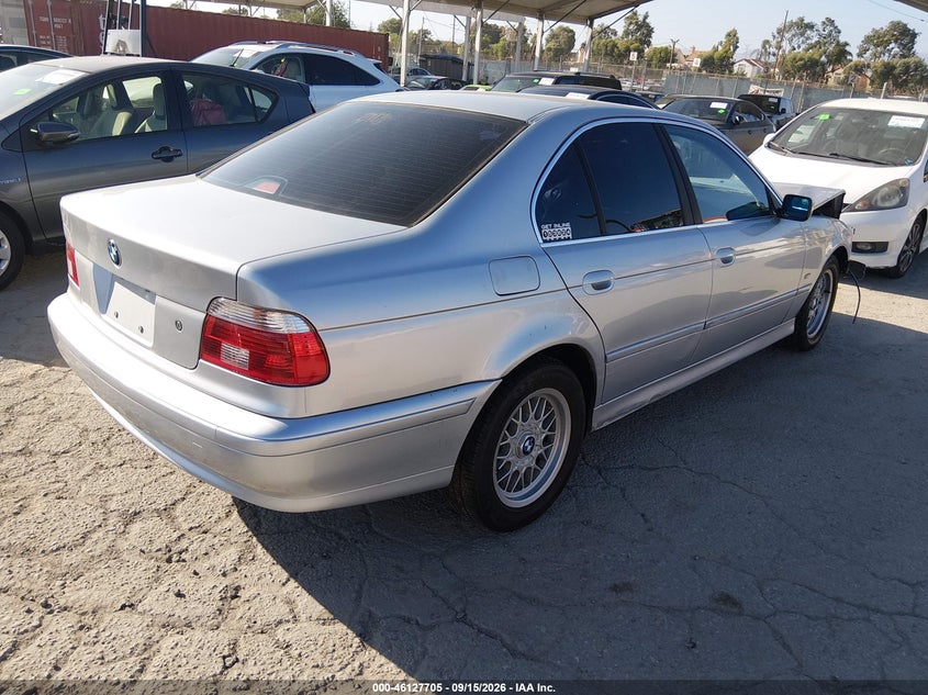 BMW 525IA 2001 VIN WBADT43451GF58451