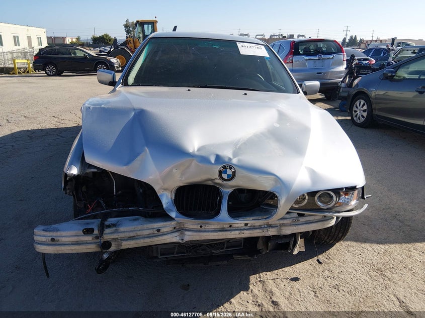 BMW 525IA 2001 VIN WBADT43451GF58451