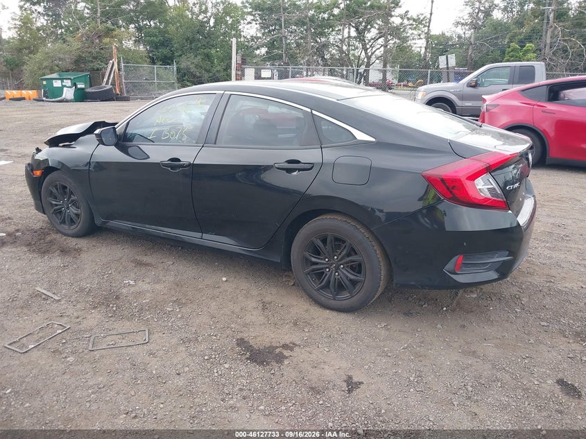 Vin: 19xfc2f5xge220585, lot: 46627452, honda civic lx 20163