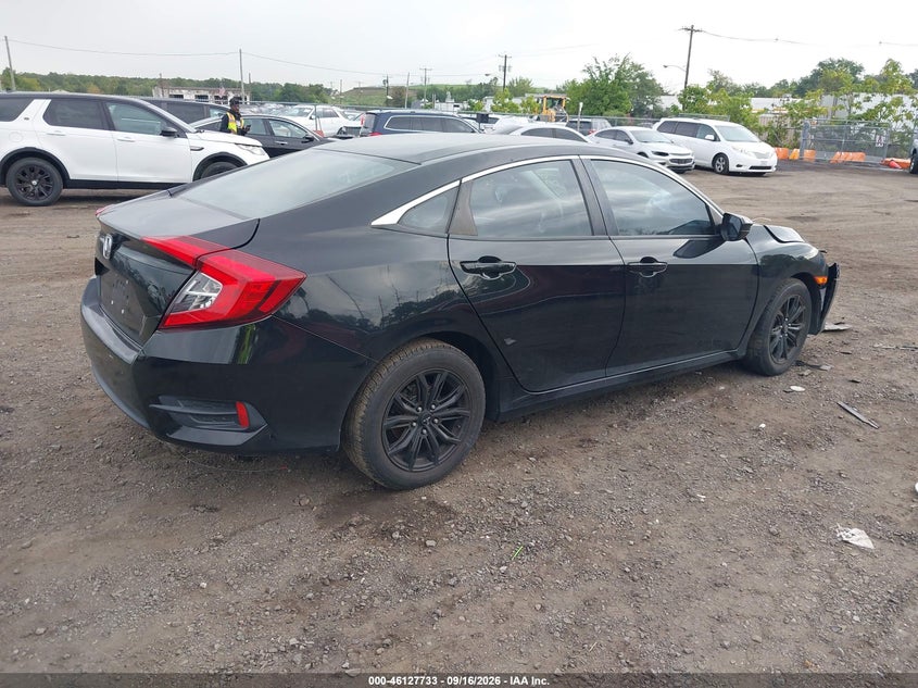 Vin: 19xfc2f5xge220585, lot: 46627452, honda civic lx 20164
