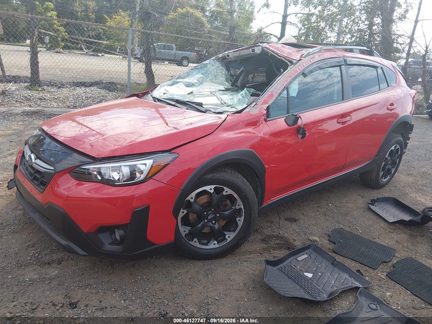 Vin: jf2gtaec0nh258687, lot: 46627467, subaru crosstrek premium 20222