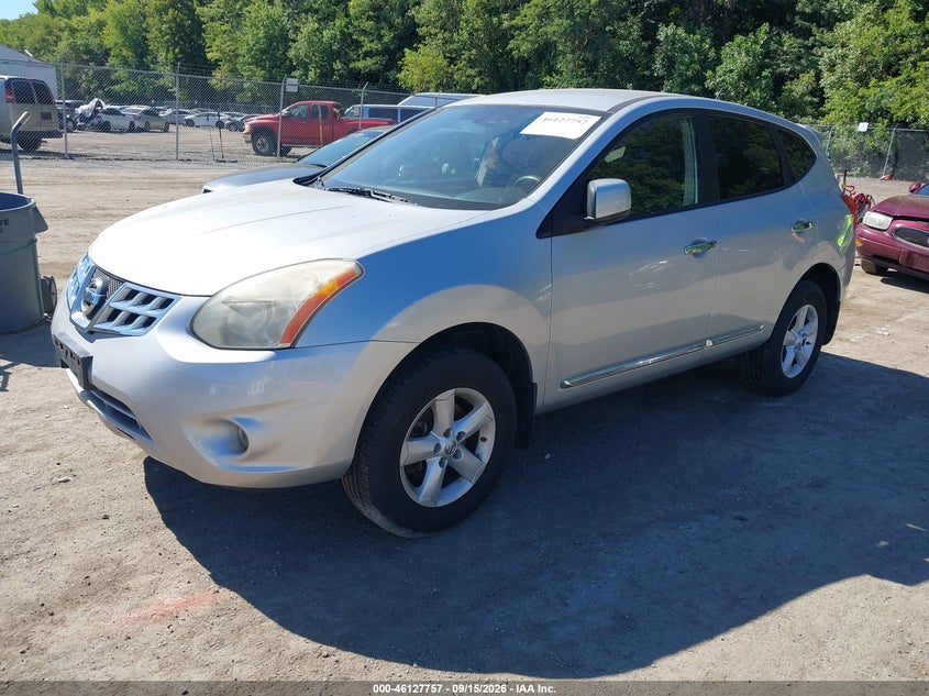 Vin: jn8as5mv2dw665751, lot: 46627477, nissan rogue s 20132