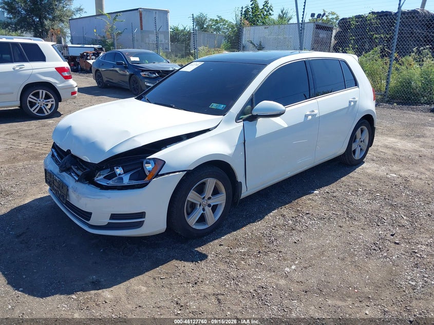 Vin: 3vw217au9hm004182, lot: 46627480, volkswagen golf tsi wolfsburg edition 4-door 20172