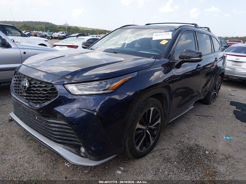 Vin: 5tdlzrah5ms080295, lot: 46627496, toyota highlander xse 20212