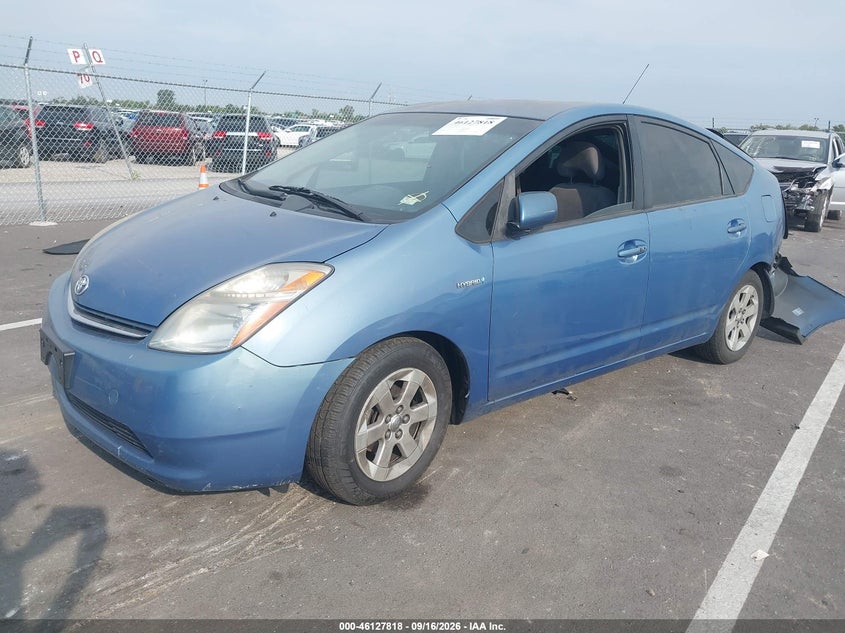 2007 Toyota Prius, Лівий зад, IAAI, VIN JTDKB20U077672952 — фото 2