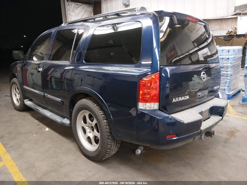 Vin: 5n1aa0nc7an604391, lot: 46627540, nissan armada titanium 20103