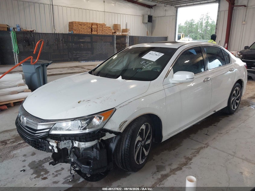 Vin: 1hgcr2f01ha214153, lot: 46627542, honda accord ex 20172
