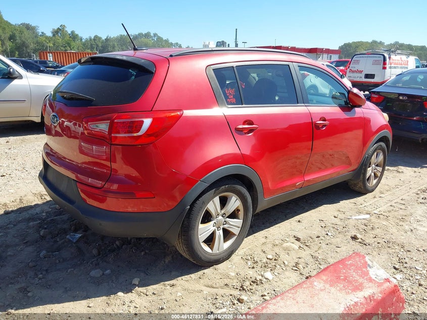 Vin: kndpb3a26b7089528, lot: 46627551, kia sportage lx 20114